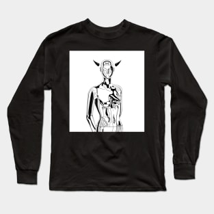 Empty (White Background) Long Sleeve T-Shirt